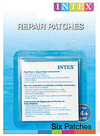 Ремкомплект Intex 59631 для басейнів та надувних виробів, 6 штук, 7х7 см