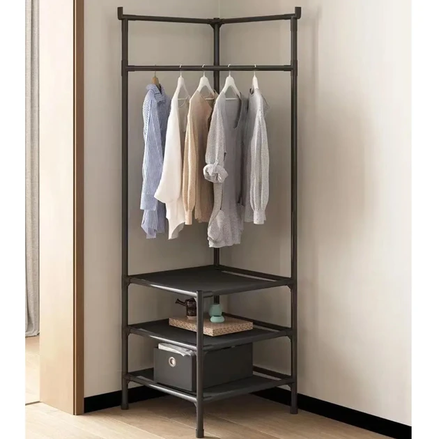 Кутовий вішак для одягу Corner Coat Rack TM3-303