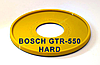 Спеціальна тверда накладка на тарілку жирафи BOSCH GTR-550, фото 2