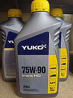Олива трансмісійна YUKO TRANS HD 75W-90 API GL-5 (каністра 1л)