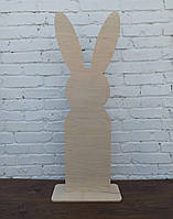 Декор для пасхальноъ фотозони  Великий Пасхальний, великодній заєць з фанери на підставці