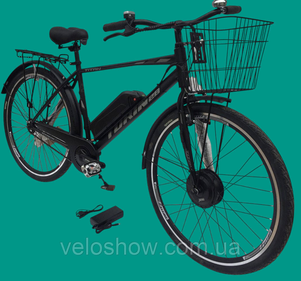 Електровелосипед 28 Torino 500W, 48V10AH, 18A мотор MXUS міський чоловічий дорожній унісекс Titan