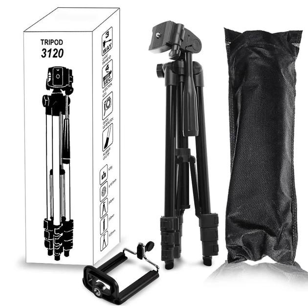 Підлоговий універсальний штатив тринога для телефон Tripod 3120 Jw