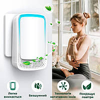 Очисник повітря Air Purifier Білий, портативний очищувач повітря для дому, квартири, дитячої