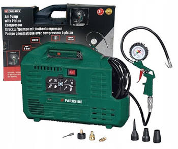 Безмасляний компресор Parkside PKZ 180 C5 1100Вт 8 Bar
