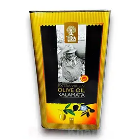 •Оливкова олія Oil Extra Vergine (Дідусь) 5л зб - Kalamata Виробництво (Греція)