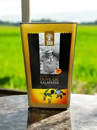 •Оливкова олія Oil Extra Vergine (Дідусь) 5л зб - Kalamata Виробництво (Греція), фото 4
