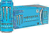 Енергетичний напій Monster Energy Ultra Blue Hawaiian Sugar Free 473 мл, фото 5