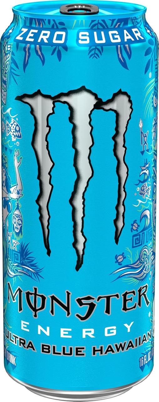 Енергетичний напій Monster Energy Ultra Blue Hawaiian Sugar Free 473 мл