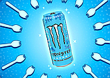 Енергетичний напій Monster Energy Ultra Blue Hawaiian Sugar Free 473 мл, фото 3