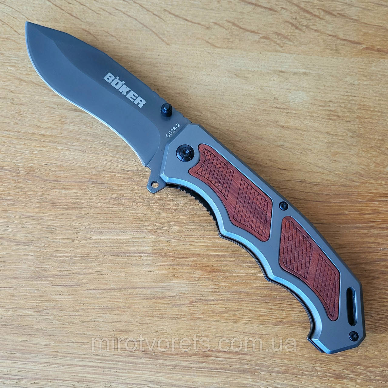 Ніж складний інерційний Boker, фліппер, фото 1