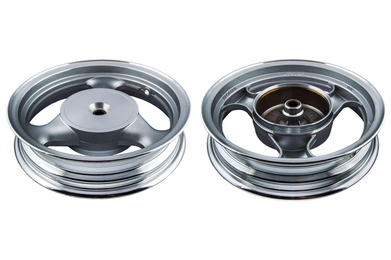 Диск колеса 2,50*12 (зад, барабан) (легкосплавний, 19 шліців) EVO (#2), MC-D-1270, фото 1