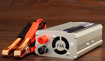 Інвертор 1000 вт, перетворювач автомобільний 12/220 В, 1000W для котла. Правильна синусоїда