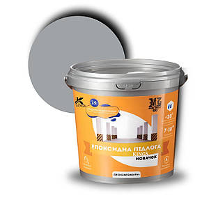 Наливна епоксидна підлога MOBI GROUP «Бетонно-сіра» ral 7040 (10 кг) - міцність та естетика для гаражів