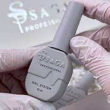SAGA professional Base SOFT, база прозора під гель, типси 9 мл