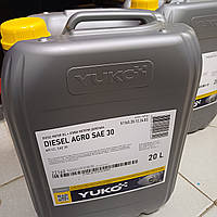 Олива моторна YUKO DIESEL дизельна AGRO (API CC) (17,5кг/каністра 20л) аналог М-10Г2к