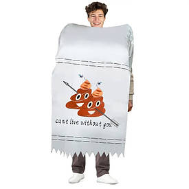 Надувний костюм, Косплей, костюм. Надувний, Туалетний Папір