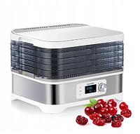 Сушарка для овочів та фруктів Rospec 400W FD-1200E 5 рівнів