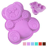 Силіконова форма Ведмідь 17х13х3 см