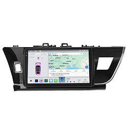 Штатна магнітола Lesko для Toyota Corolla XI (E160, E170) ver.1 2012-2016 екран 10" 4/64 QLED CarPlay 4G