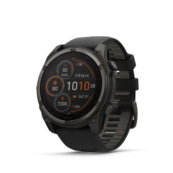 Garmin Fenix 8 51 мм Solar Sapphire Carbon 010-02907-11 Смарт годинник, фото 1