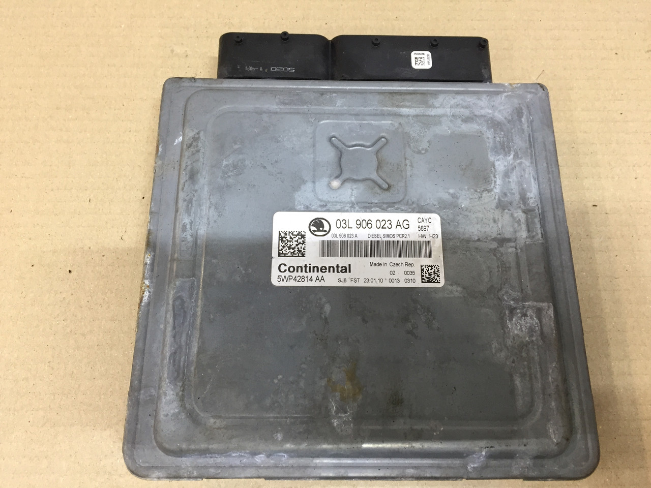 ЕБУ двигуна Skoda Octavia A5 03L906023AG, фото 1