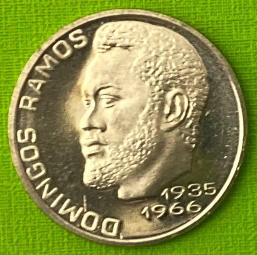 Монета Кабо-Верде 20 ескудо 1982 р. UNC, фото 1