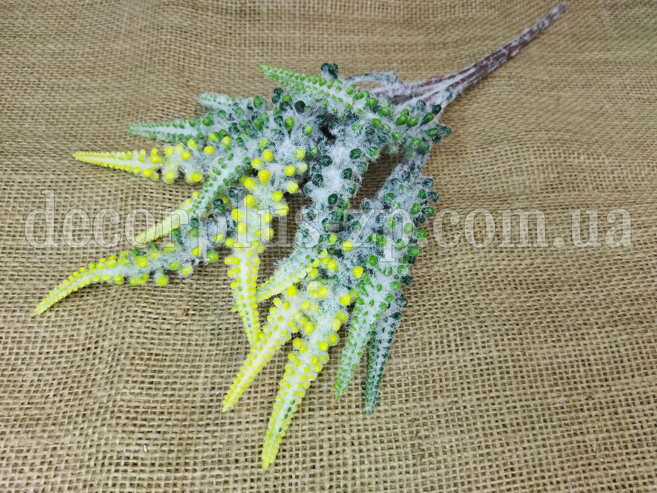 Букет люпину флокований, жовтий, фото 1