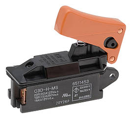 Кнопка відбійного молотка Makita HM1200, перфоратора Makita HR3520 оригінал 651145-3