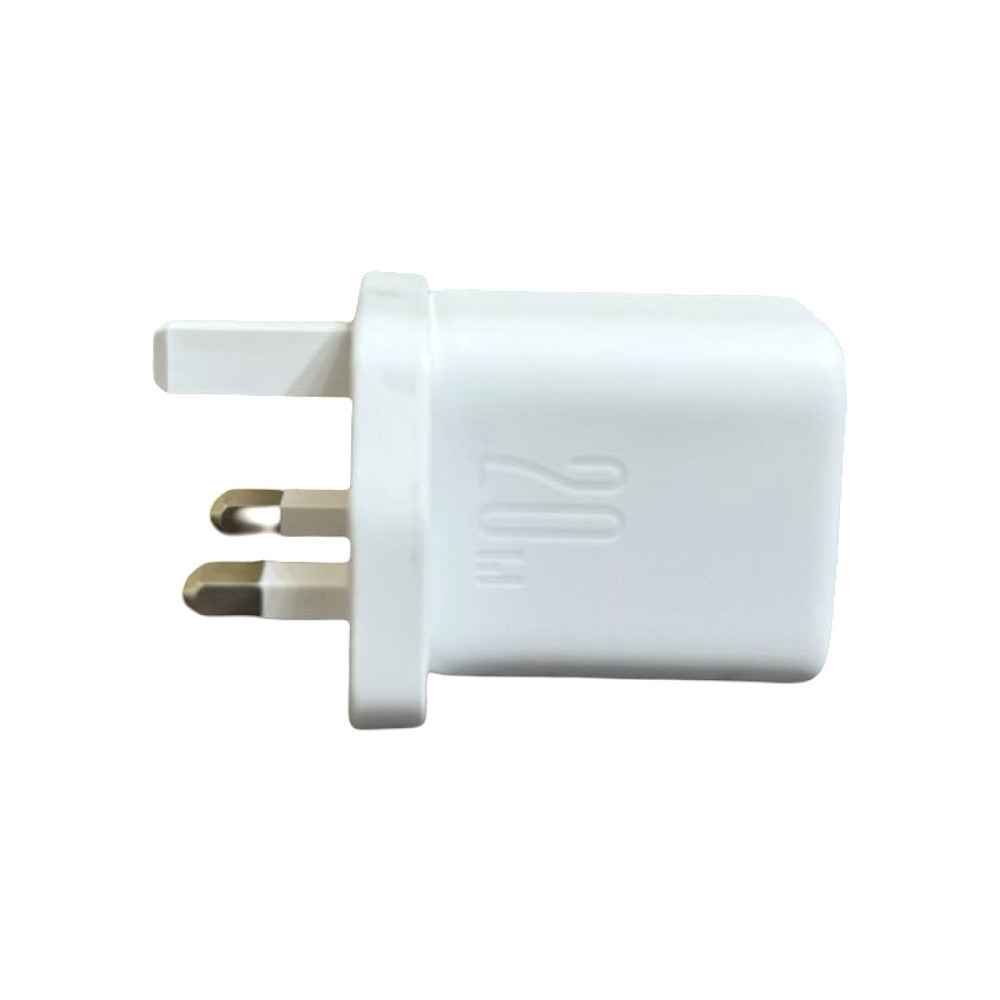 Мережевий зарядний  пристрій Joyroom TCF20 PD 20W Charger-White (EU/UK)+C to C/C to L Cable 1m