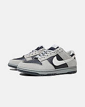 Чоловічі Кросівки Nike SB Dunk Low Grey Black White / Найк СБ Данк Низькі Сірі з Чорним та Білим, фото 6