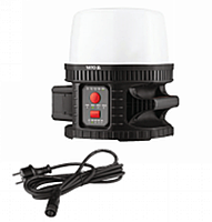 Світильник SMD-діодний, переносний YATO акумуляторний 18В, зона- 360°, 3 режим- 2500/ 5000/ 10000 Lm Baumar - Порадуй Себе