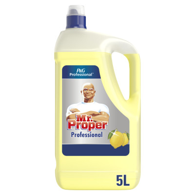 Засіб для миття підлоги Mr. Proper Professional Універсальний Лимон 5 л (8700216250313), фото 1