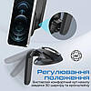 Магнітний тримач для мобільних пристроїв Promate Magmount-XL Black, фото 3