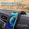 Магнітний тримач для мобільних пристроїв Promate Magmount-XL Black, фото 6