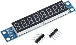 Модуль MAX7219, 8-значний 7-сегментний