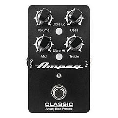 Преамп педаль для бас-гітари AMPEG CLASSIC BASS ANALOG PREAMP