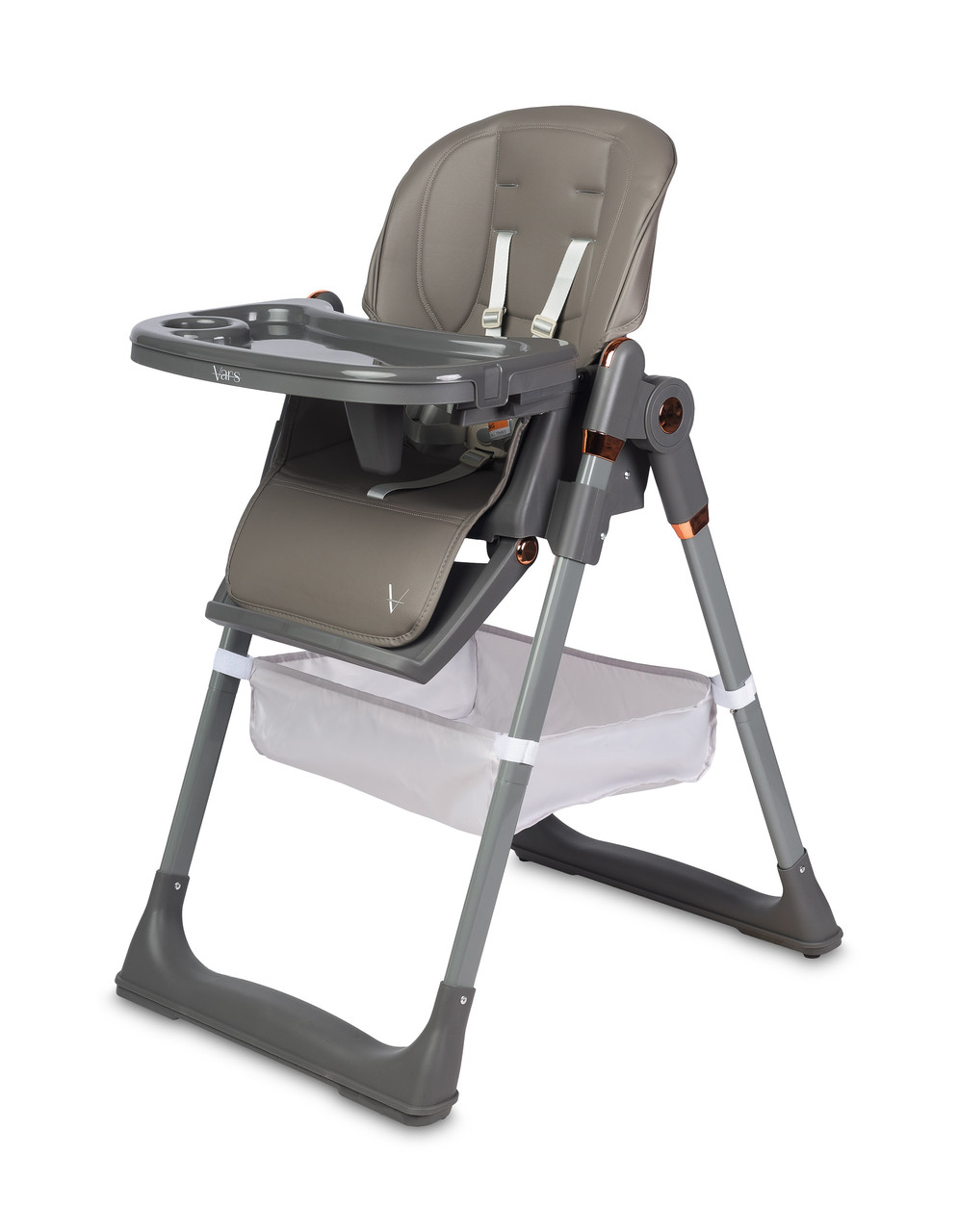 Стільчик для годування Caretero Vars Grey, фото 1