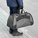 Дорожня спортивна сумка Anta Gray для тренувань та поїздок на 47 літрів сірого кольору, фото 2