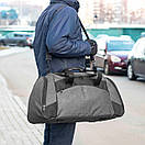 Дорожня спортивна сумка Anta Gray для тренувань та поїздок на 47 літрів сірого кольору, фото 5