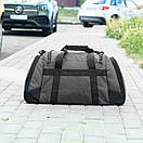 Дорожня спортивна сумка Anta Gray для тренувань та поїздок на 47 літрів сірого кольору, фото 10