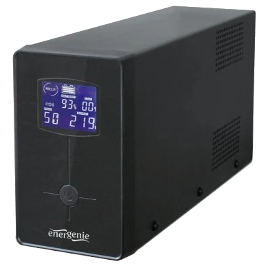 Джерело безперебійного живлення EnerGenie EG-UPS-031 650ВA апроксимована синусоїда, фото 1