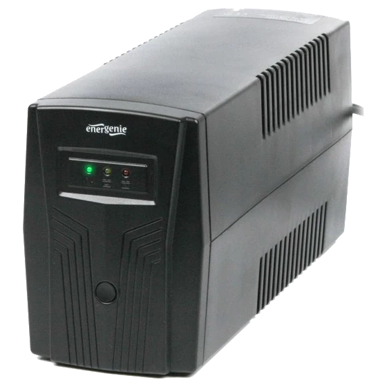 Джерело безперебійного живлення EnerGenie EG-UPS-B850 850ВA апроксимована синусоїда, фото 1