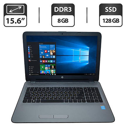 Ноутбук HP 15-ac121nd/ 15.6" (1366x768)/ Core i3-5005U/ 8 GB RAM/ 128 GB SSD/ HD 5500, фото 1