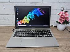 Ноутбук Б-клас Asus A551L/ 15.6" (1366x768)/ Core i5-4210U/ 12 GB RAM/ 256 GB SSD/ GeForce 840M 2GB/ Без АКБ, фото 3