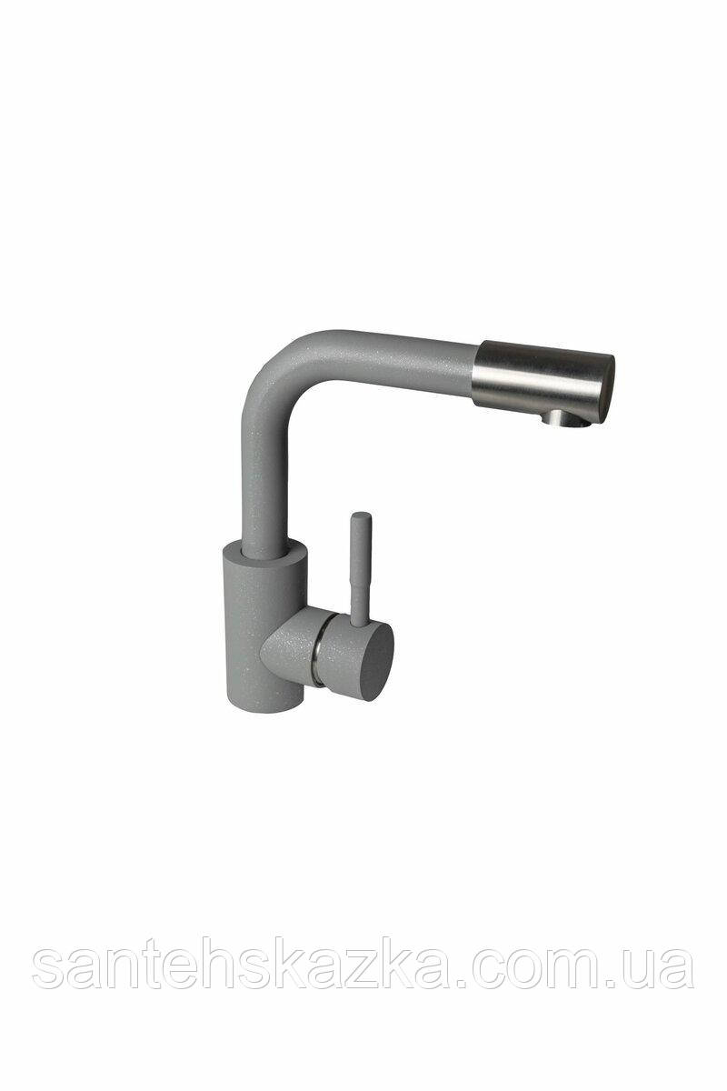 Змішувач Germece 8530 СІРИЙ МЕТАЛІК, фото 1
