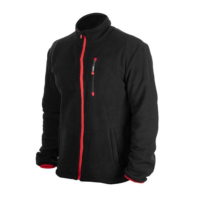 Куртка флісова, тканина поліестер, щільність 280G, з кишенею на грудях і двома бічними, S INTERTOOL SP-3101, фото 1