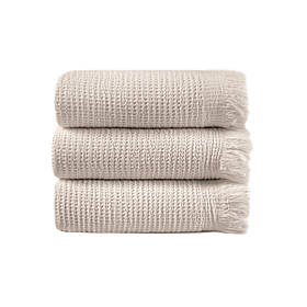 Набір рушників Lotus Home — Rius natural бежевий 30*50 (3 од.)