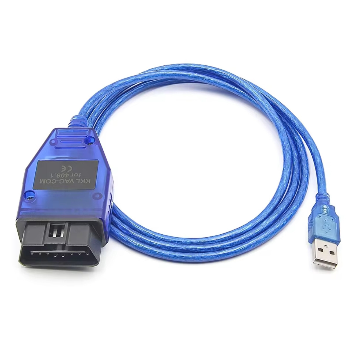 Діагностичний адаптер VAG Com KKL 409.1 чип FTDI
