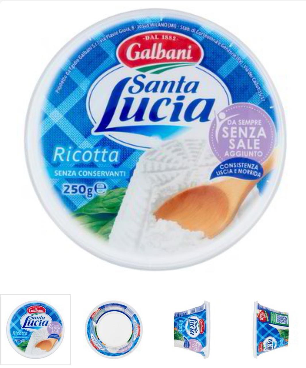 Рікотта Galbani Santa Lucia 250гр